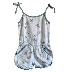 City Mouse Organic Cotton Tank Shorts Romper 4T